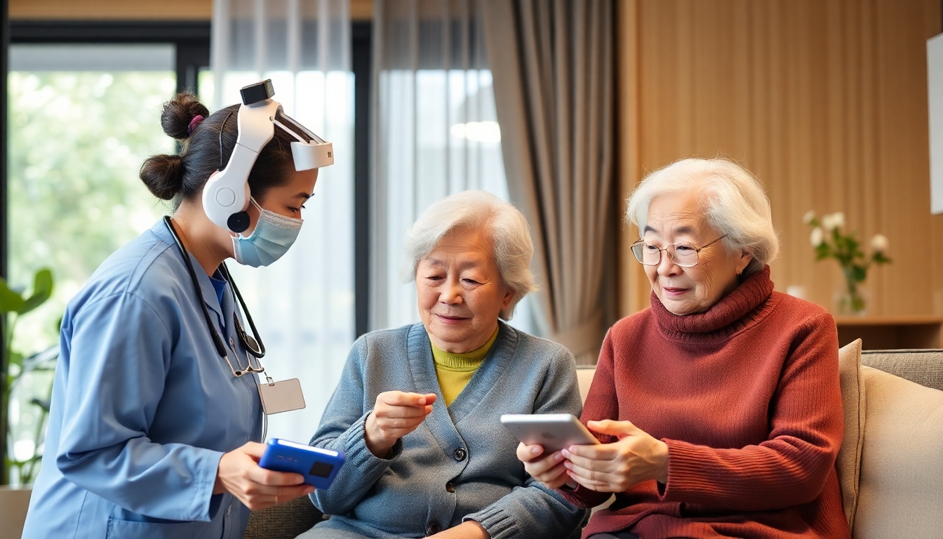 スマートデバイスが拓く高齢者の自立支援